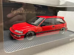 Encendido Modelo 1/18 IG3127 Honda CIVIC (EF9) SiR Rojo - Imagen 1 de 8