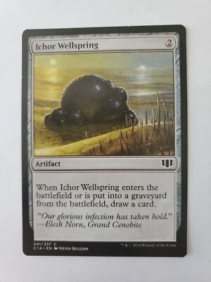 MTG Magic The Gathering Card Ichor Wellspring Artifact Commander 2014 - Image 1 of 2