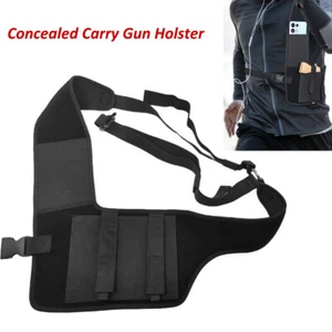 Tactical Underarm Shoulder Gun Holster for Gun Pistol Adjustable Concealed Carry - Picture 1 of 13