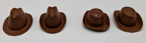 Vintage Marx Johnny West Cowboy Western Hat Accessory Lot Cover