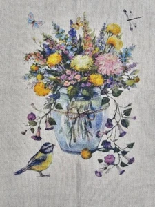 Linen/Cotton Set of 3 Kitchen Dish Tea Bar Towels 18" x 23" Mother's Day Gift - Picture 1 of 13
