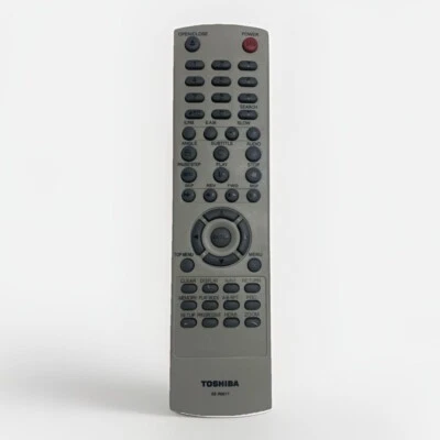 Mando a distancia de reemplazo para DVD Toshiba SE-R0217 gris OEM original ~ probado Foto 1 de 4