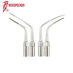 Woodpecker Ultrasonic Scaler Tips EMS P2L P2R Periodontic Scaling Diamond Coated - Picture 1 of 30