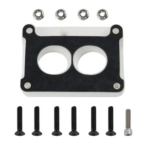For Holley 2 barrel 350 4412 500 CFM to 1.75 TBI Adapter POM For Chevy For GM - Picture 1 of 8