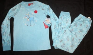 New Macy's Thanksgiving Day Parade Kids Tiptoe Christmas Pajamas Set Size 14/16 - Picture 1 of 2