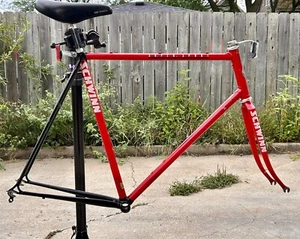 Vintage Schwinn Super Sport Frameset 1986 59cm Columbus Tenax Frame Fork 1980s - Picture 1 of 14