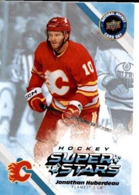 2023-24 Upper Deck National Hockey Card Day Jonathan Huberdeau Calgary Flames - Image 1 of 2