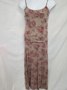 Toad & Co Dress Size S Womens Long Island Maxi Sleeveless Brown Floral Print - Picture 1 of 3