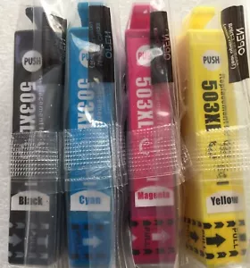 COMPATIBLE INK CARTRIDGE SET FOR EPSON EXPRESSION HOME XP-5200 XP-5205 PRINTERS - Picture 1 of 5