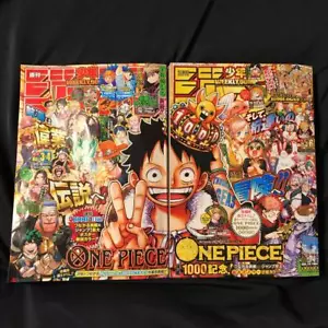 Weekly Shonen JUMP 3・4 & 5・6 ONE PIECE episode 999&1000 with poster Manga 2021 - Picture 1 of 6