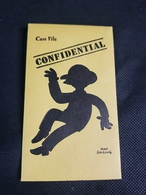 The Simpsons Clue Game Replacements Case File Confidential Envelope Mint ** - Image 1 of 2