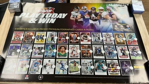 2024 Player Of The Day NFL Large Football Poster Play Today & Win - Picture 1 of 1