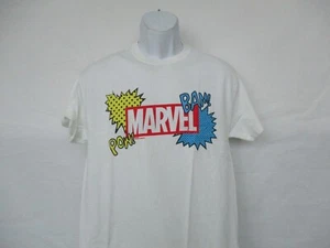 Marvel Junk Food BAM Vintage weißes T-Shirt - Herren Gr. S - 2XL NEU - Bild 1 von 11