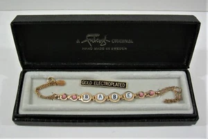 Vintage 1975 Faberge "Babe" Köln Werbearmband in Original Vitrine - Bild 1 von 3