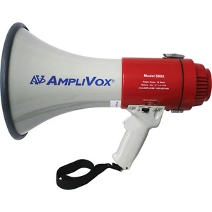AmpliVox MityMeg S602 Megaphone -25W Amplifier-effective range of up to one mile - Picture 1 of 3