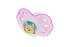 Beruhigungsschnuller aus Silikon Disney Winnie Pooh rosa ab 0 Monate Größe 1 