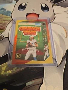 Justin Herbert Crunch Time CT-2 Panini 2023-24 Donruss Fußballkarte - Bild 1 von 3
