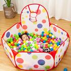 Playpen Tent Play Baby Outdoor Kids Foldable Indoor Basket ball Safety Toys Pool