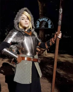 Polished Steel Medieval Lady Full Armor Suit - LARP Body Armor, Ren Faire Costum - Picture 1 of 5