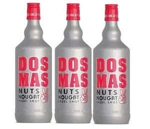 3 Flaschen Dos Mas Hazel Shot Nuts Nougat a 0,70l 17 % vol. - Bild 1 von 1