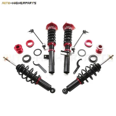 Coilovers For 2003-2007 Volkswagen Golf Struts Suspension Spring Kits Adj Height Foto 1 de 4