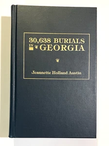30.638 Beerdigung in Georgia Jeanette Austin HC Buch Todesfälle Friedhöfe State County - Bild 1 von 7