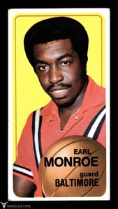 1970-71 Topps #20 Baltimore Bullets HOF Earl Monroe Basketball Card VG - Picture 1 of 2