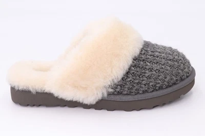 UGG Mujer Acogedoras Zapatillas en Tres Colores Crema, Negro y Carbón Estilo 1117659 Foto 1 de 4