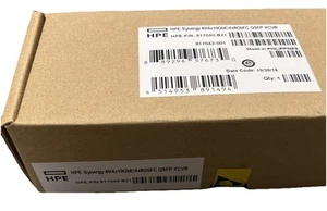 HPE Synergy 40/4x10GbE/4x8GbFC QSFP XCVR 817040-B21 817042-001 - Picture 1 of 2