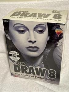 Coreldraw 8 New, Sealed Box. Big Box Software - Picture 1 of 5
