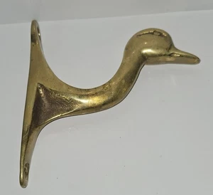 Vintage Messing Entenkopf Kleiderbügel - Bild 1 von 4
