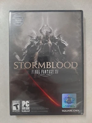 Final Fantasy XIV: Stormblood (PC DVD, 2016, Square Enix) Brand New Factory Seal - Image 1 of 2