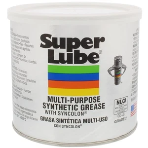 Super Lube 41160 Synthetic Grease (NLGI 2), 14.1 oz Canister, Translucent White - Picture 1 of 6