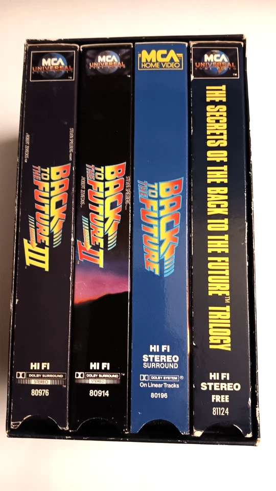 Back to the Future Trilogy and the Secrets of.  (VHS, 1991, Limited Edition) - Image 1 of 4