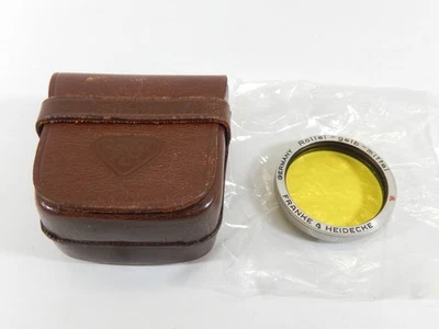 VINTAGE ROLLEI BAY 1 GELB-MITTEL MED YELLOW FRANKE & HEIDECKE 28.5mm LENS FILTER - Image 1 of 2
