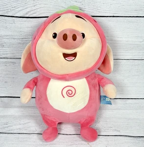 Plush Pig in Strawberry Hoodie Kawaii 12” by Surof Toys - Picture 1 of 4