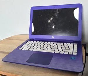HP Stream 13 Laptop Sold As Spares Or Repairs. Purple. - Picture 1 of 8