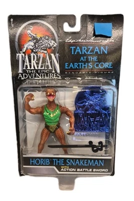 FIGURA HORIB EL HOMBRE SERPIENTE TARZÁN EN LAS OREJAS NÚCLEO 1995 Foto 1 de 3