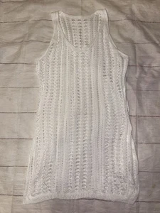 Womens XL White Swim Cover-Up - Picture 1 of 2