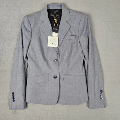 Brooks Brothers Suit Blazer Womens 2P Petite Reda Wool Brookscool Houndstooth - Image 1 of 4