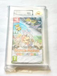 2020 NINTENDO SWITCH UKG GRADED 90+ VIDEOSPIEL - PAPER MARIO ORIGAMI KING SEALED - Bild 1 von 4