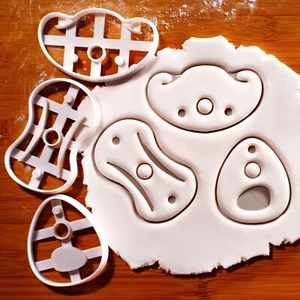 Set of 3 Climbing Hold cookie cutters (Jug, Pinch, Pocket) - climber bouldering - Picture 1 of 7