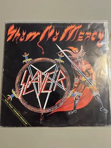 Slayer, Show No Mercy Vinyl - 1988 Roadrunner Re-issue - Vinyl EX - Picture 1 of 8