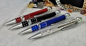 Writing Pen Funny Novelty Hidden Tobacco Metal Pipe & Screens USA seller Pipes