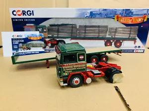 Corgi Volvo F12 40' Flatbed And Load H.E. Payne Bedfordshire 1:50 Die-Cast New - Picture 1 of 9