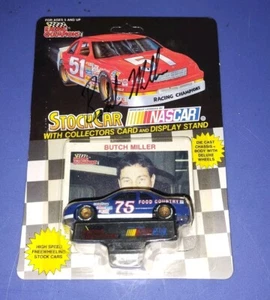 Butch Miller Autogramm 1992 Racing Champions 1:64 Food Country USA #75 - Bild 1 von 3
