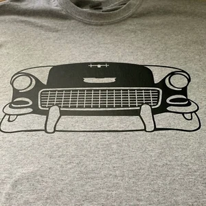 Camisa 1955 55 Chevy Bel Air delantera Chevrolet Tri Five 210 poste sedán vagón - Imagen 1 de 8