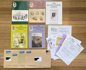 Rare BEATRIX POTTER SOCIETY Newsletters Year 2011 & Extras - Bild 1 von 3