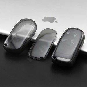 Clear FOB Case Cover For Dodge Jeep Chrysler Remote Smart Key 3 4 5 6 Buttons ZY - Imagen 1 de 20