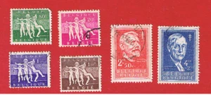Belgium #579-B584 VF used Semi-Postal Free S/H - Picture 1 of 1